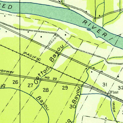 United States Geological Survey Rapides, LA (1949, 31680-Scale) digital map