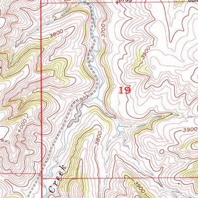 United States Geological Survey Rapids, MT (1956, 24000-Scale) digital map