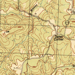 United States Geological Survey Rappahannock Academy, VA (1942, 31680-Scale) digital map