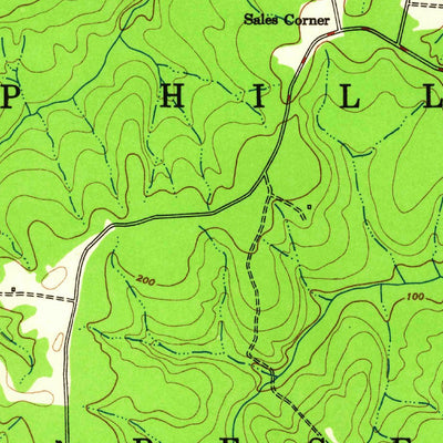 United States Geological Survey Rappahannock Academy, VA (1964, 24000-Scale) digital map