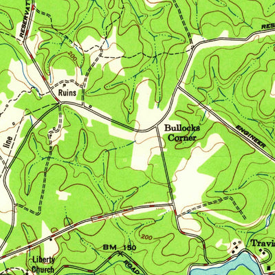 United States Geological Survey Rappahannock Academy, VA (1964, 24000-Scale) digital map