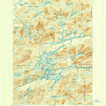 United States Geological Survey Raquette Lake, NY (1903, 62500-Scale) digital map