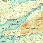 United States Geological Survey Raquette Lake, NY (1903, 62500-Scale) digital map
