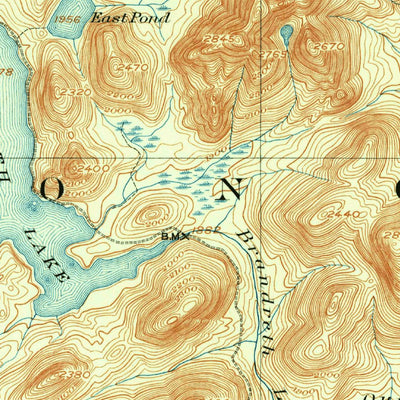 United States Geological Survey Raquette Lake, NY (1903, 62500-Scale) digital map