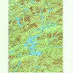 United States Geological Survey Raquette Lake, NY (1954, 62500-Scale) digital map