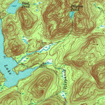 United States Geological Survey Raquette Lake, NY (1954, 62500-Scale) digital map