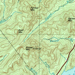 United States Geological Survey Raquette Lake, NY (1985, 100000-Scale) digital map