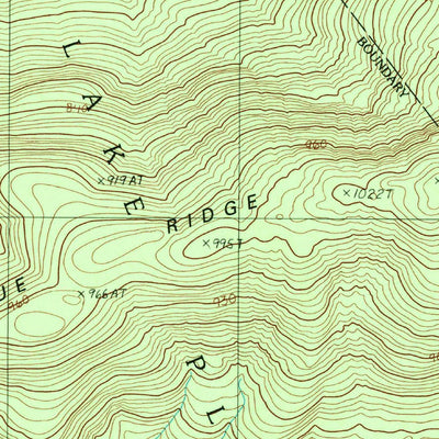 United States Geological Survey Raquette Lake, NY (1989, 25000-Scale) digital map