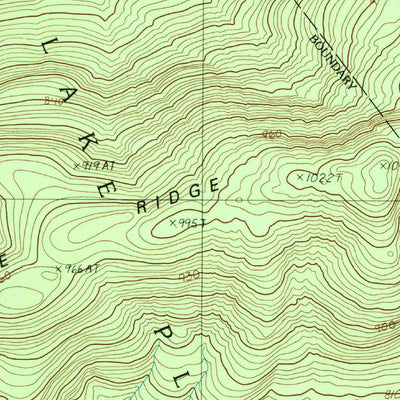 United States Geological Survey Raquette Lake, NY (1997, 25000-Scale) digital map