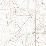 United States Geological Survey Rardin Hill, NM-OK-TX (1972, 24000-Scale) digital map