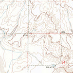 United States Geological Survey Rardin Hill, NM-OK-TX (1972, 24000-Scale) digital map