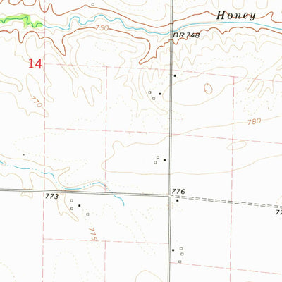 United States Geological Survey Raritan, IL (1974, 24000-Scale) digital map