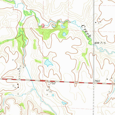 United States Geological Survey Raritan, IL (1974, 24000-Scale) digital map