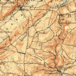 United States Geological Survey Raritan, NJ (1905, 125000-Scale) digital map