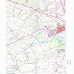 United States Geological Survey Raritan, NJ (1955, 24000-Scale) digital map