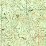 United States Geological Survey Rasler Creek, OR (1990, 24000-Scale) digital map