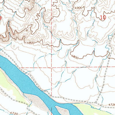 United States Geological Survey Rasmussen Hollow, UT (1965, 24000-Scale) digital map
