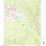 United States Geological Survey Rasmussen Lakes, UT (1996, 24000-Scale) digital map