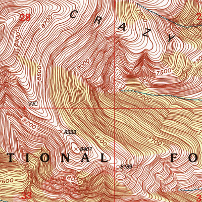United States Geological Survey Raspberry Butte, MT (2000, 24000-Scale) digital map