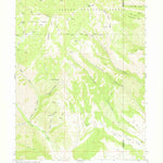United States Geological Survey Raspberry Knoll, UT (1962, 24000-Scale) digital map