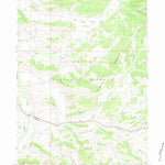 United States Geological Survey Raspberry Ridge, WY (1967, 24000-Scale) digital map