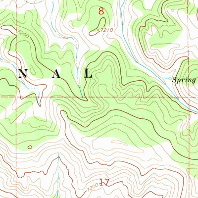 United States Geological Survey Raspberry Ridge, WY (1967, 24000-Scale) digital map