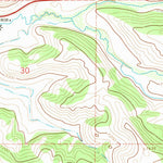 United States Geological Survey Raspberry Ridge, WY (1967, 24000-Scale) digital map