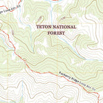 United States Geological Survey Raspberry Ridge, WY (2021, 24000-Scale) digital map