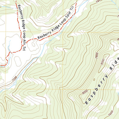 United States Geological Survey Raspberry Ridge, WY (2021, 24000-Scale) digital map