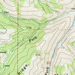 United States Geological Survey Rastus Mountain, OR (1972, 24000-Scale) digital map