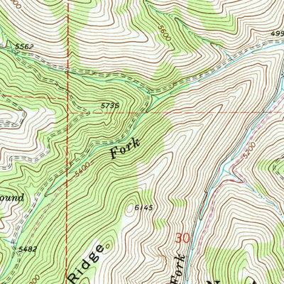 United States Geological Survey Rastus Mountain, OR (1972, 24000-Scale) digital map