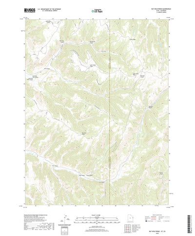 United States Geological Survey Rat Hole Ridge, UT (2020, 24000-Scale) digital map