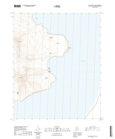 United States Geological Survey Rat Islands C-1 NW, AK (2021, 25000-Scale) digital map