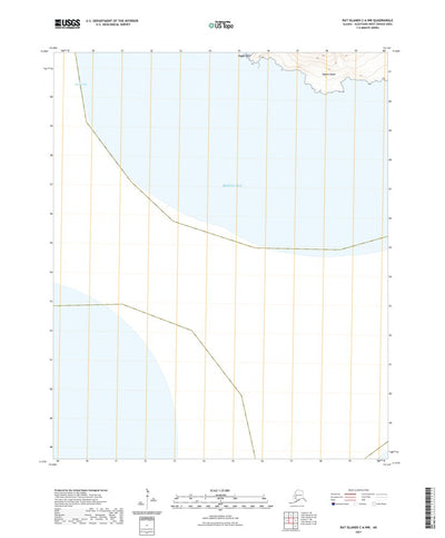 United States Geological Survey Rat Islands C-6 NW, AK (2021, 25000-Scale) digital map