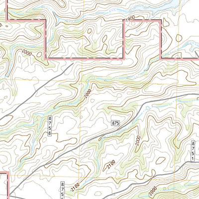 United States Geological Survey Rat Lake SW, ND (2020, 24000-Scale) digital map