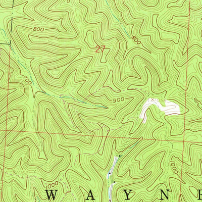 United States Geological Survey Ratcliffburg, OH (1961, 24000-Scale) digital map