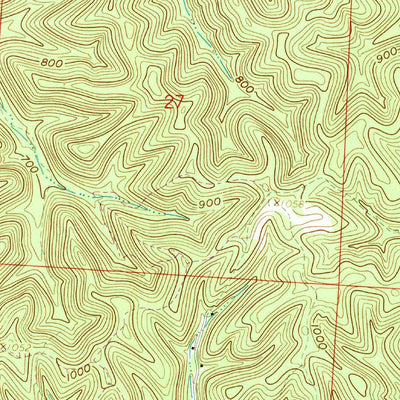 United States Geological Survey Ratcliffburg, OH (1992, 24000-Scale) digital map