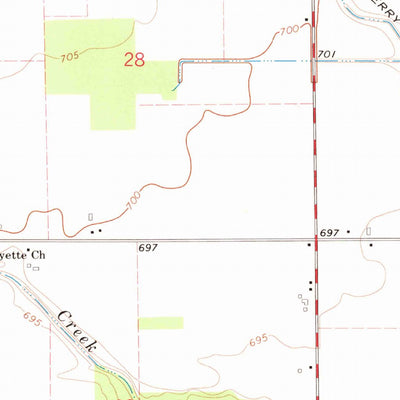 United States Geological Survey Rathbone, MI (1973, 24000-Scale) digital map