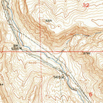 United States Geological Survey Rathbun Ranch, WY (1957, 24000-Scale) digital map