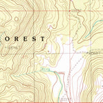 United States Geological Survey Ratio Mountain, MT (1985, 24000-Scale) digital map