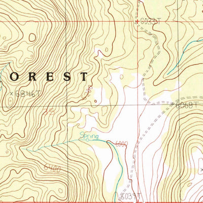 United States Geological Survey Ratio Mountain, MT (1985, 24000-Scale) digital map