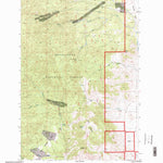 United States Geological Survey Ratio Mountain, MT (1996, 24000-Scale) digital map