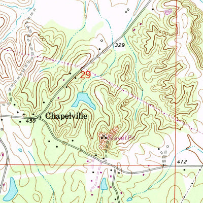 United States Geological Survey Ratliff, MS (1992, 24000-Scale) digital map