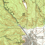 United States Geological Survey Raton, NM-CO (1912, 62500-Scale) digital map
