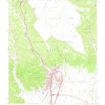 United States Geological Survey Raton, NM-CO (1971, 24000-Scale) digital map