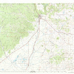 United States Geological Survey Raton, NM-CO (1981, 100000-Scale) digital map