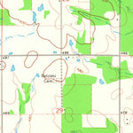 United States Geological Survey Rattan, OK (1971, 24000-Scale) digital map