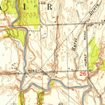 United States Geological Survey Rattle Run, MI (1952, 24000-Scale) digital map