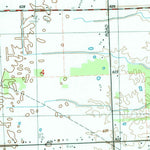 United States Geological Survey Rattle Run, MI (1991, 24000-Scale) digital map