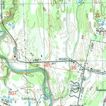 United States Geological Survey Rattle Run, MI (1991, 24000-Scale) digital map